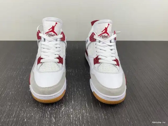 Rep TB Retro Jordan 4 DR5415-160 SB Red Pine 0613